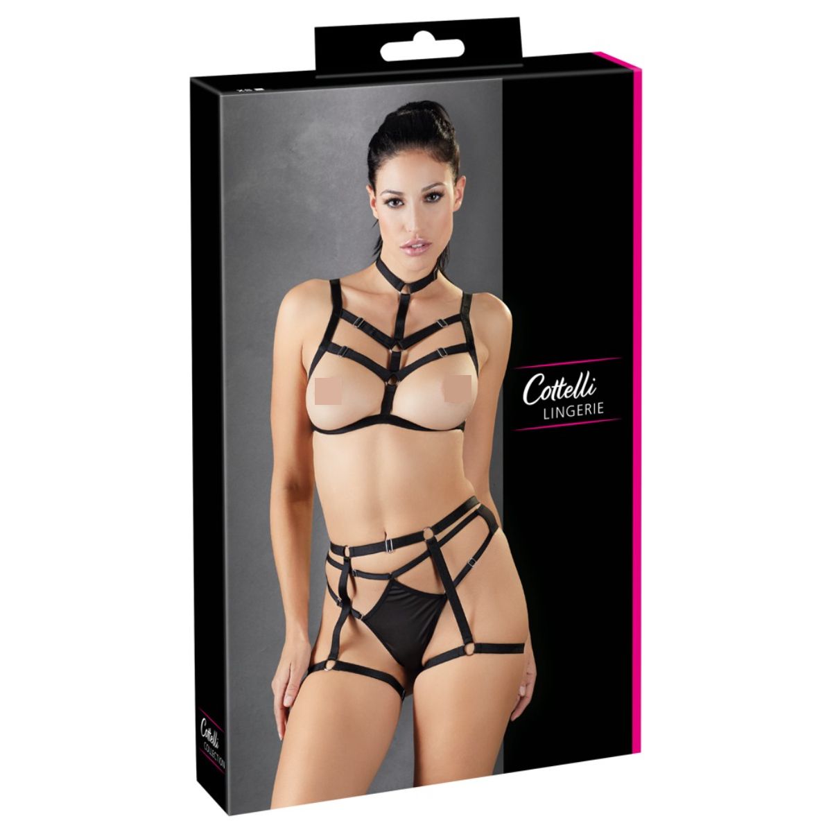 Cottelli Collection - Bondage-Set - Schwarz