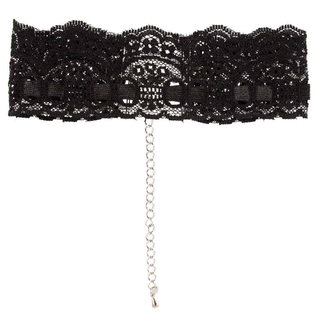 Cottelli Collection - Spitzenhalsband - Schwarz