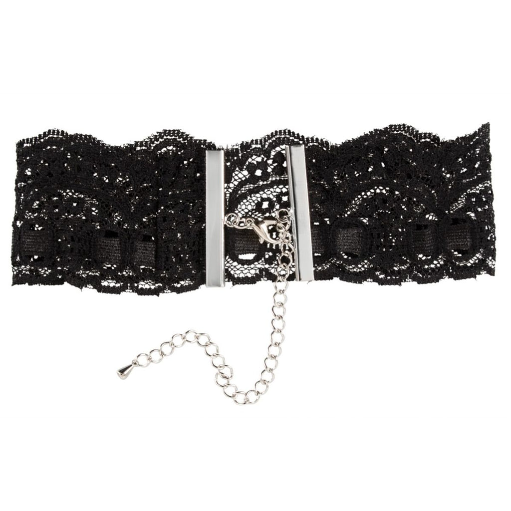 Cottelli Collection - Spitzenhalsband - Schwarz