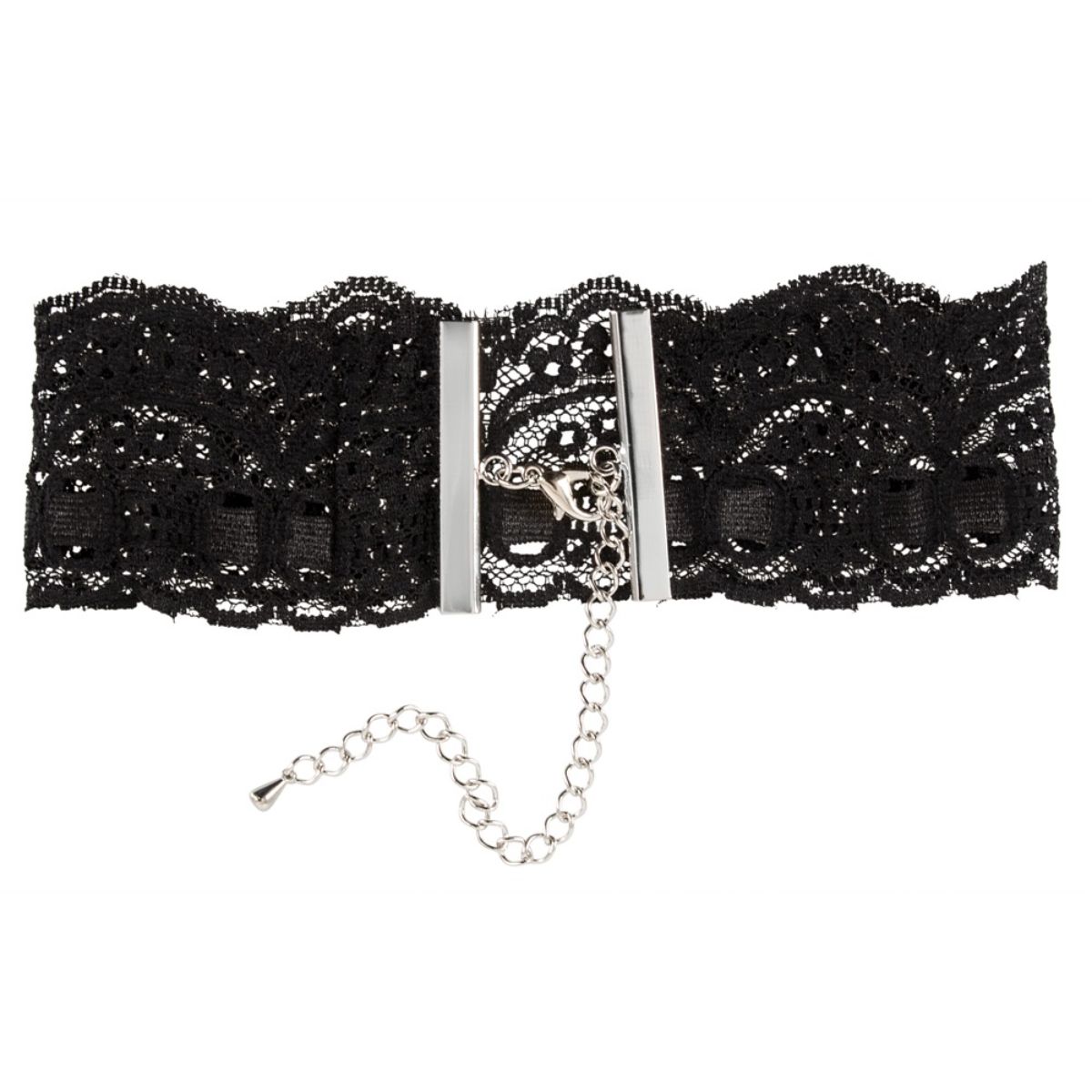 Cottelli Collection - Spitzenhalsband - Schwarz