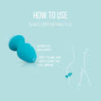 Teazers - Blanca Vibrierender Analplug