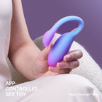 Magic Motion - Magic Flamingo Max Vibrations-Ei - Blau