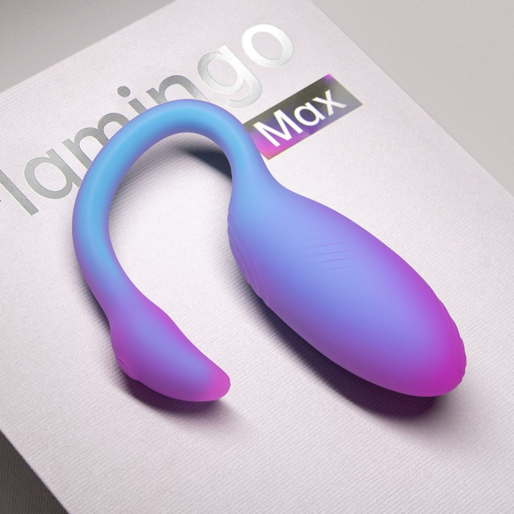 Magic Motion - Magic Flamingo Max Vibrations-Ei - Blau