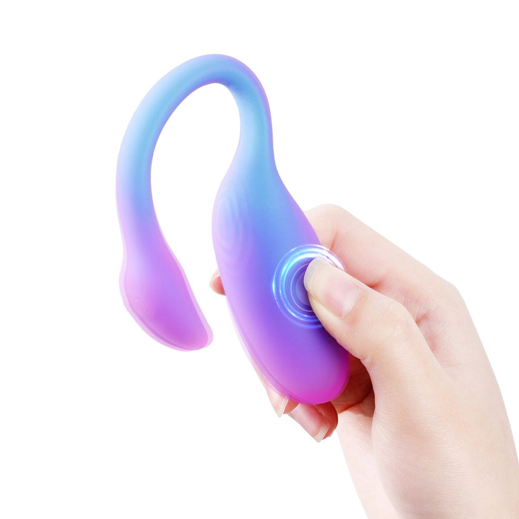 Magic Motion - Magic Flamingo Max Vibrations-Ei - Blau