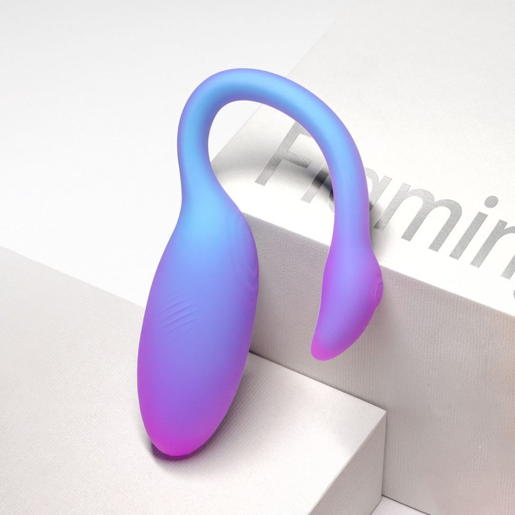 Magic Motion - Magic Flamingo Max Vibrations-Ei - Blau