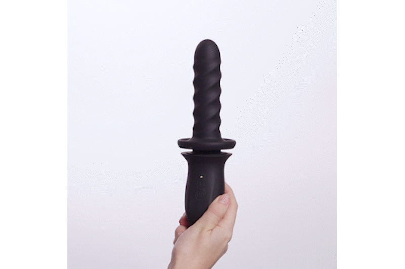 Nexus – Ascend Stoßender & Rotierender Massager – Schwarz