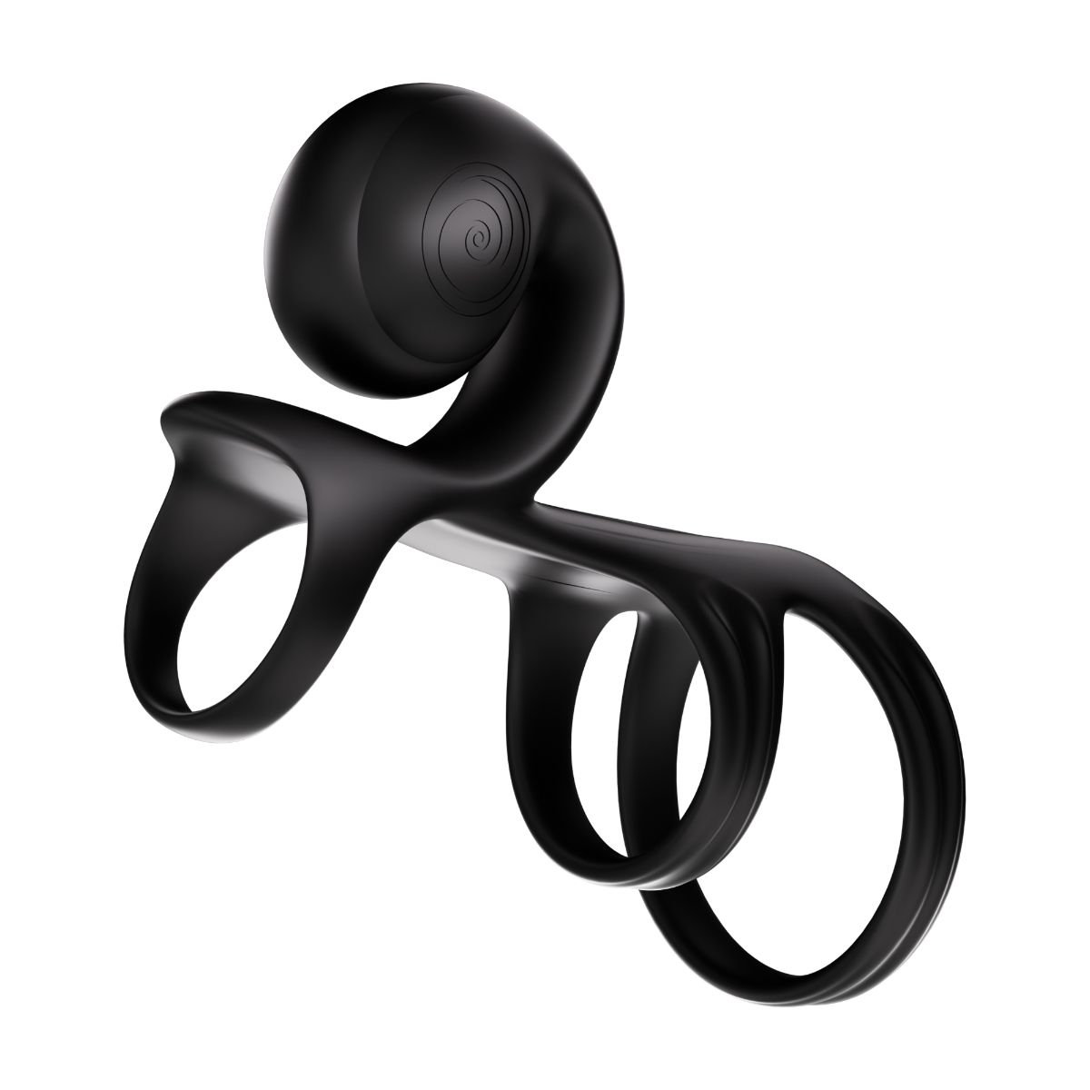SVibe - Jovi Arc Couples Ring - Schwarz