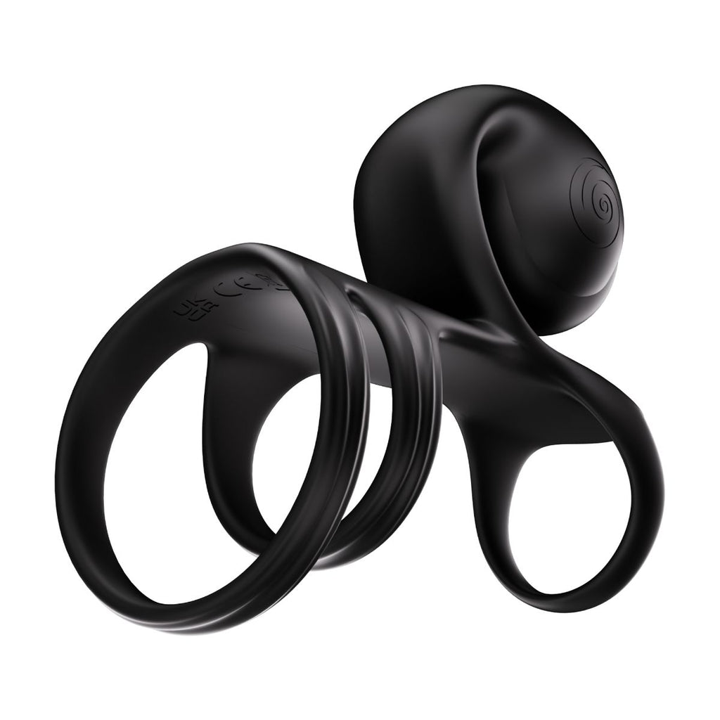 SVibe - Jovi Arc Couples Ring - Schwarz