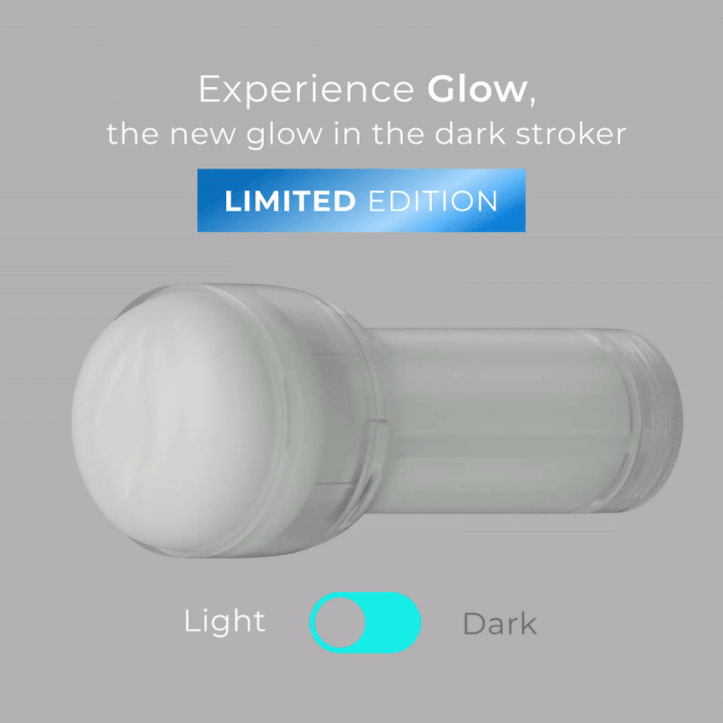 Kiiroo - FeelGlow Stroker - Schwarz Leuchtet im Dunkeln