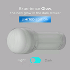 Kiiroo - FeelGlow Stroker - Schwarz Leuchtet im Dunkeln