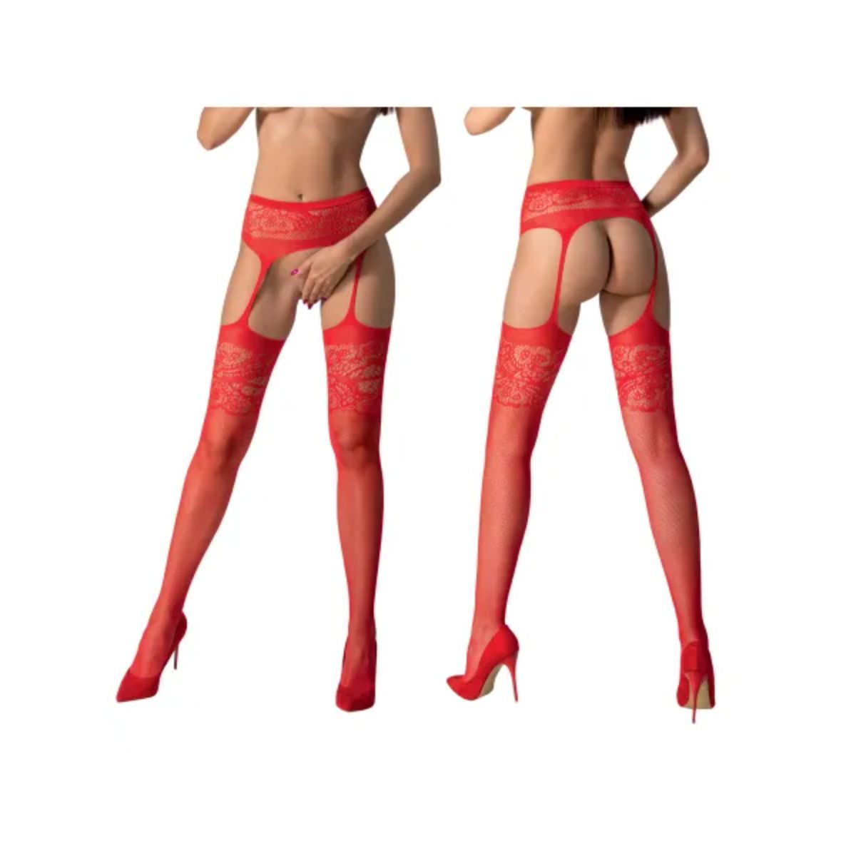Passion - S029 Strip Pants - Rot