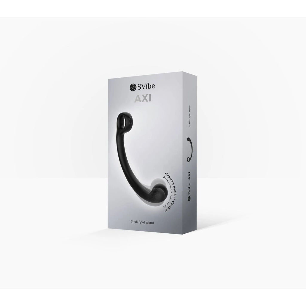SVibe - AXI Spot Wand Vibrator mit AuraTouch Technologie - Granite Noir