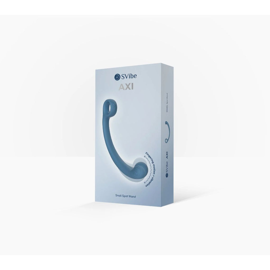 SVibe - AXI Spot Wand Vibrator mit AuraTouch Technologie - Granite Noir