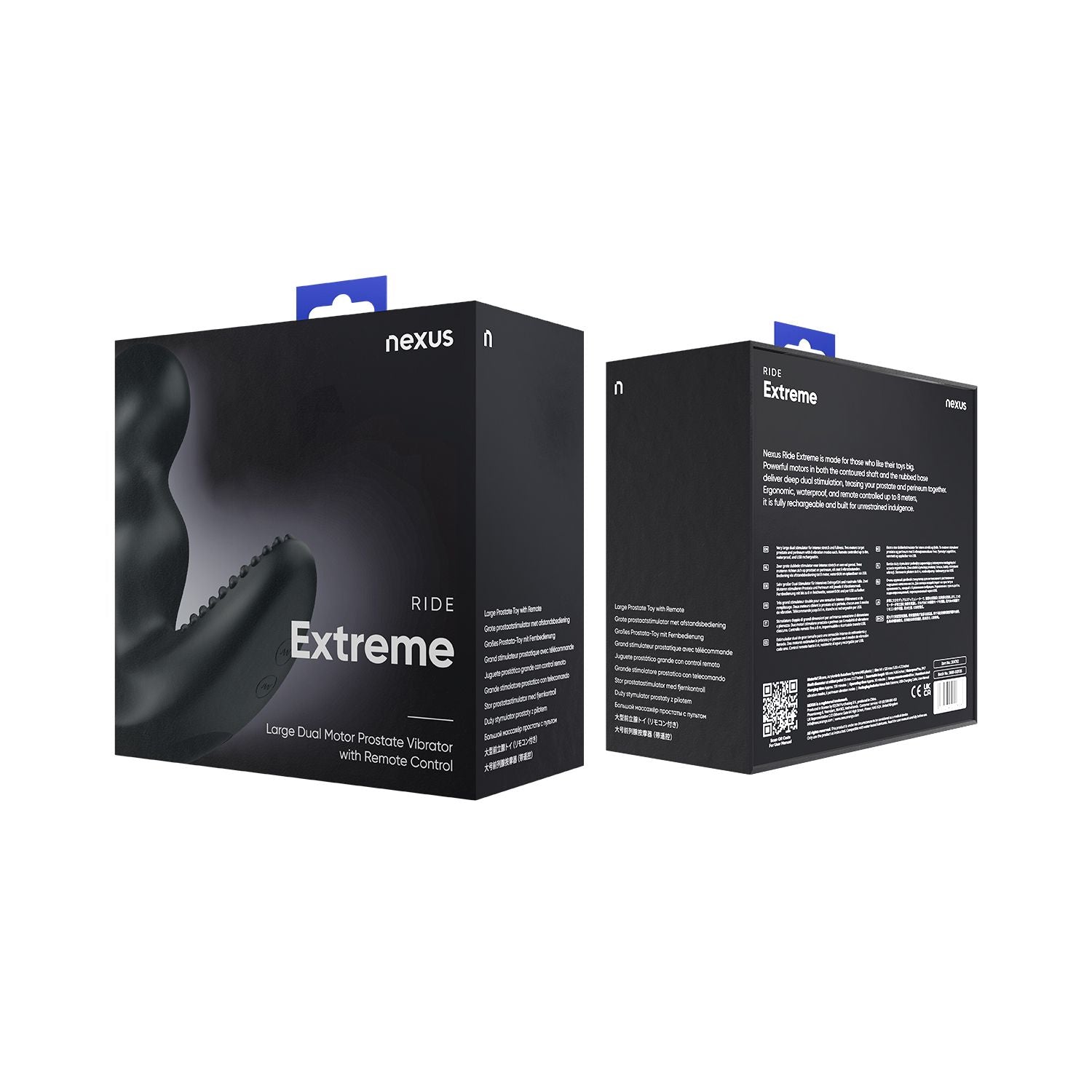 Nexus - Ride Extreme Prostata-Vibrator - Schwarz
