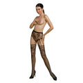 Passion ECO - S004 Bodystocking - Schwarz