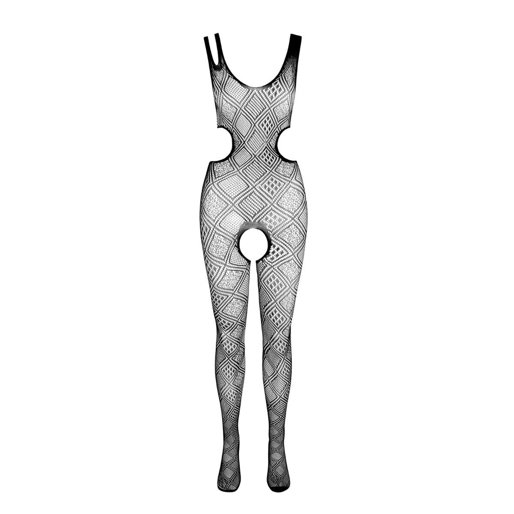 Passion - BS085 Catsuit - Schwarz