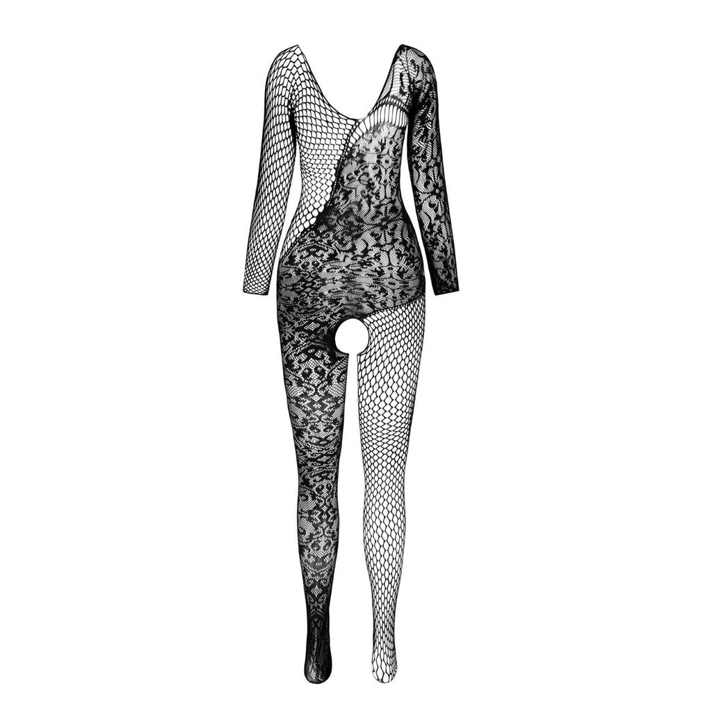 Passion - BS107 Bodystocking - Schwarz