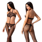Passion - BS080 Catsuit - Schwarz
