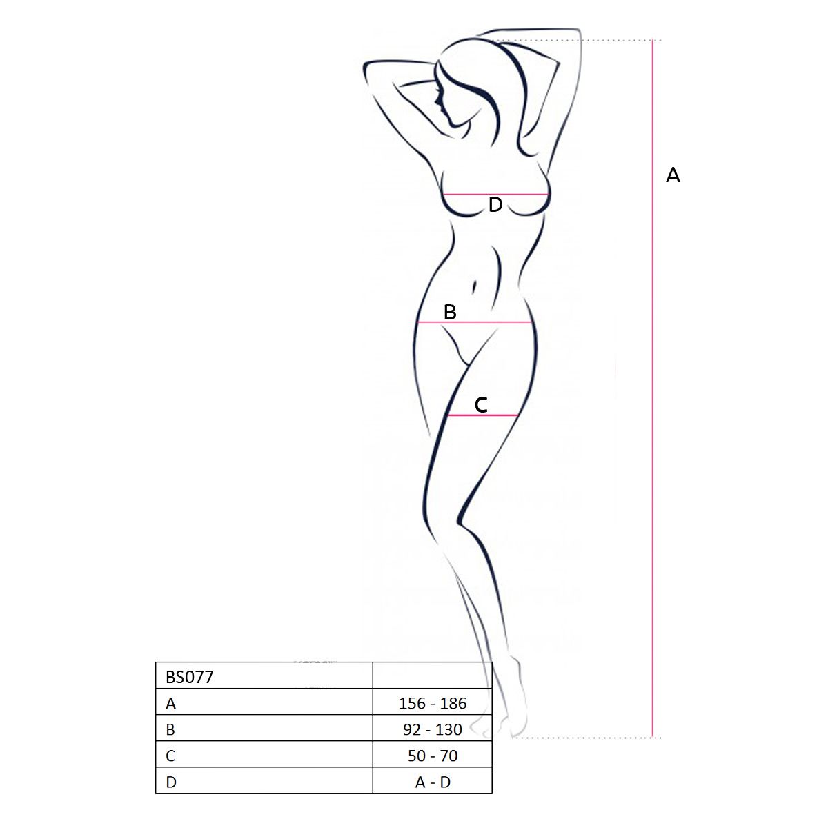 Passion - BS077 Catsuit - Rot