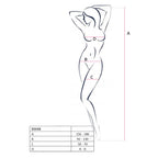Passion - BS048 Catsuit - Schwarz