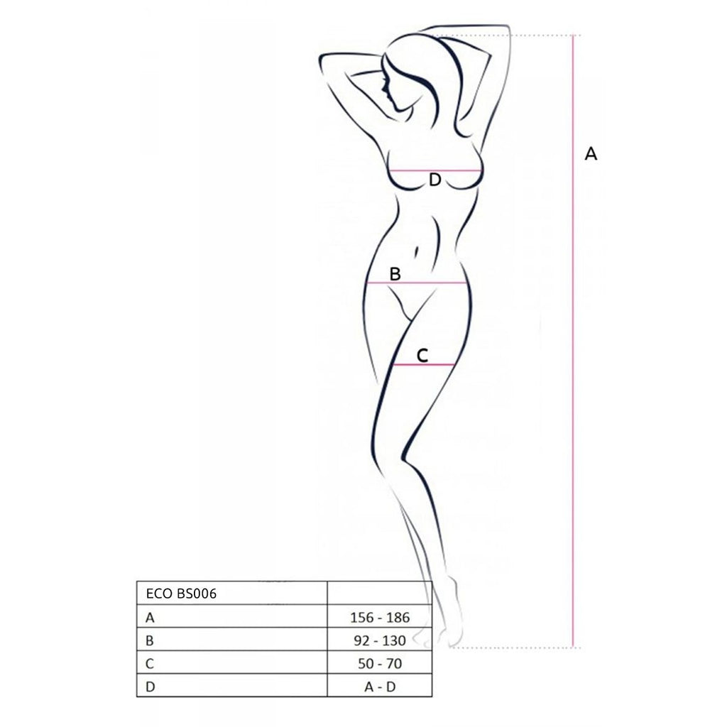 ECO Passion - BS006 Bodystocking - Schwarz