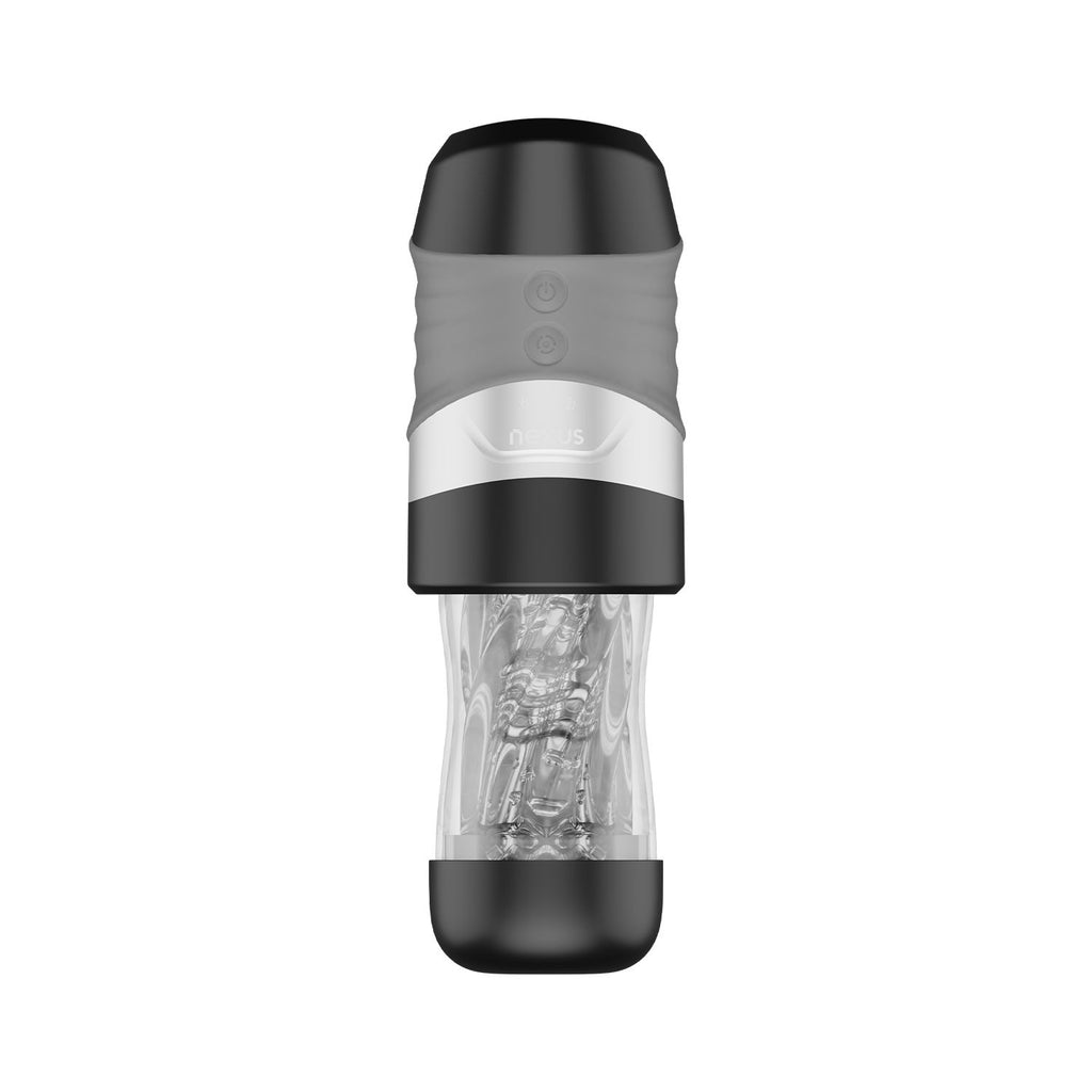 Nexus – Alpha Surge Masturbator mit Rotation & Saugfunktion – Schwarz