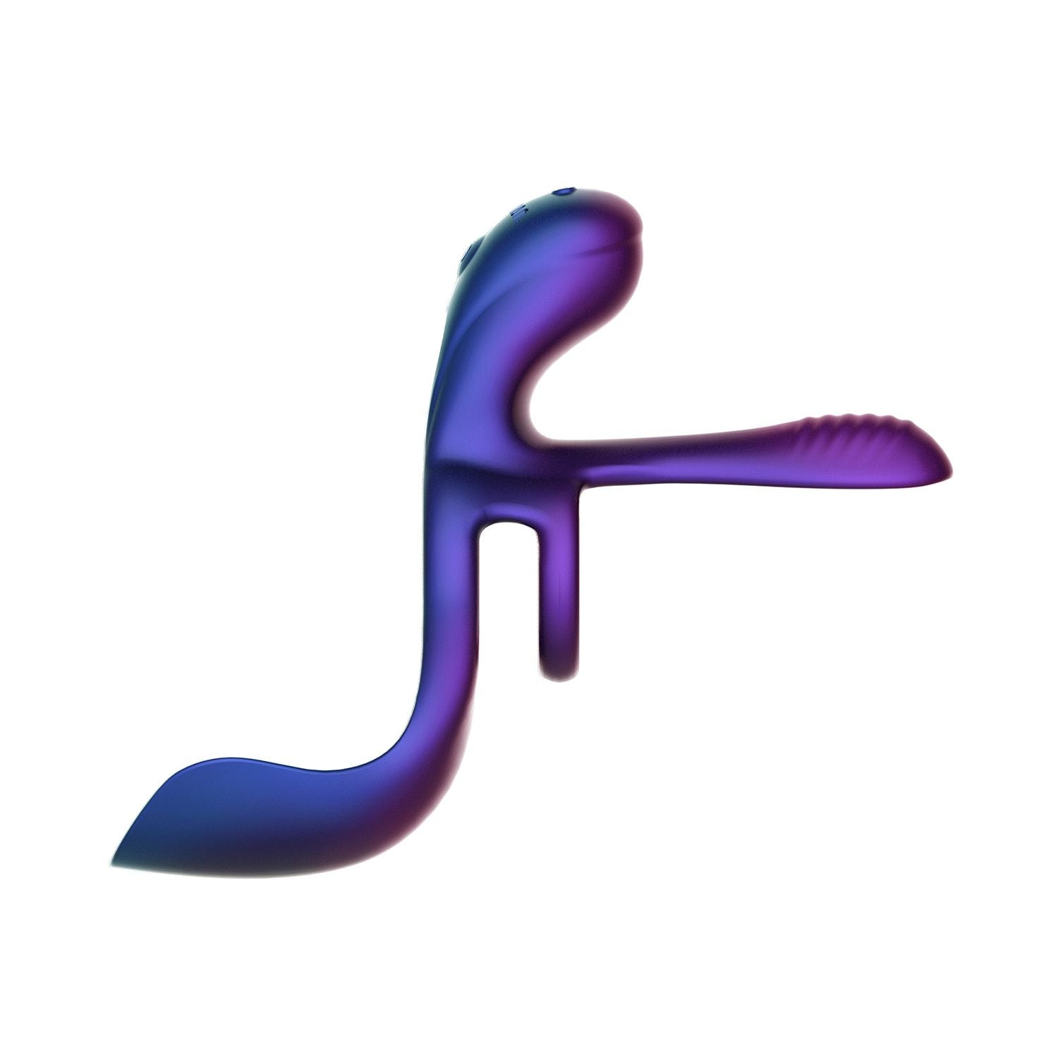 Duits: Hueman - Zenith 3-in-1 Penisring - Fernbedienung