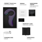 LELO - ENIGMA Double Sonic A-Spot Vibrator - Schwarz