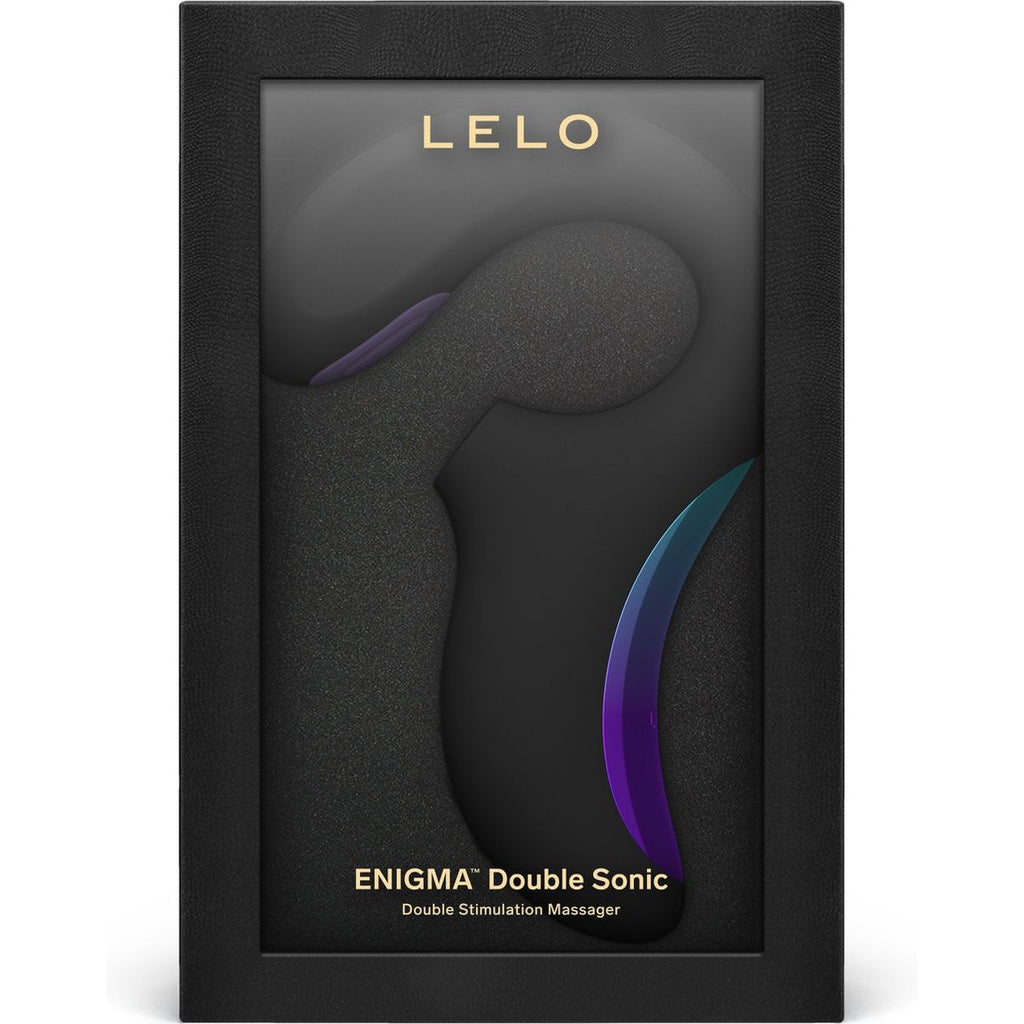 LELO - ENIGMA Double Sonic A-Spot Vibrator - Schwarz