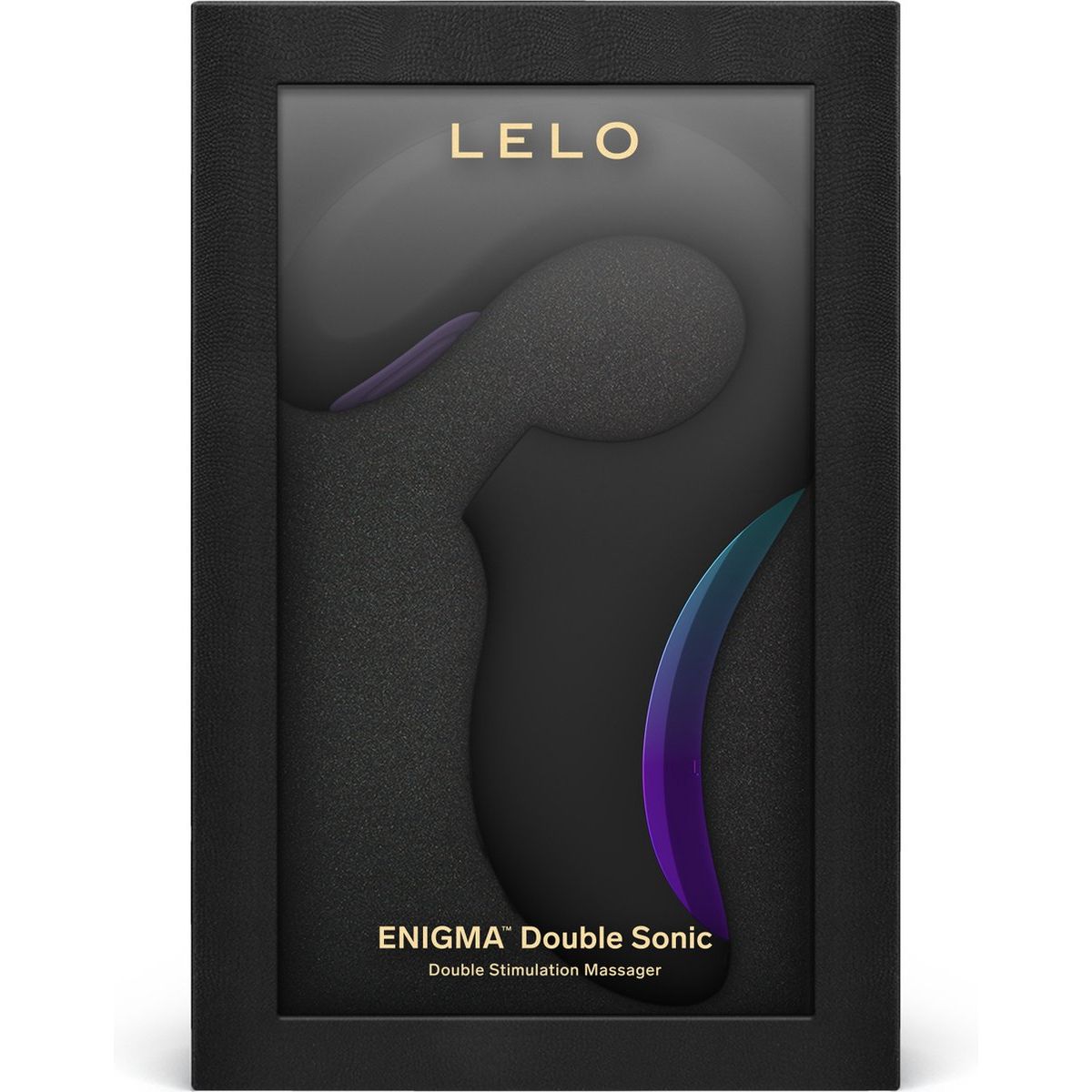 LELO - ENIGMA Double Sonic A-Spot Vibrator - Schwarz