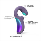 LELO - ENIGMA Double Sonic A-Spot Vibrator - Schwarz