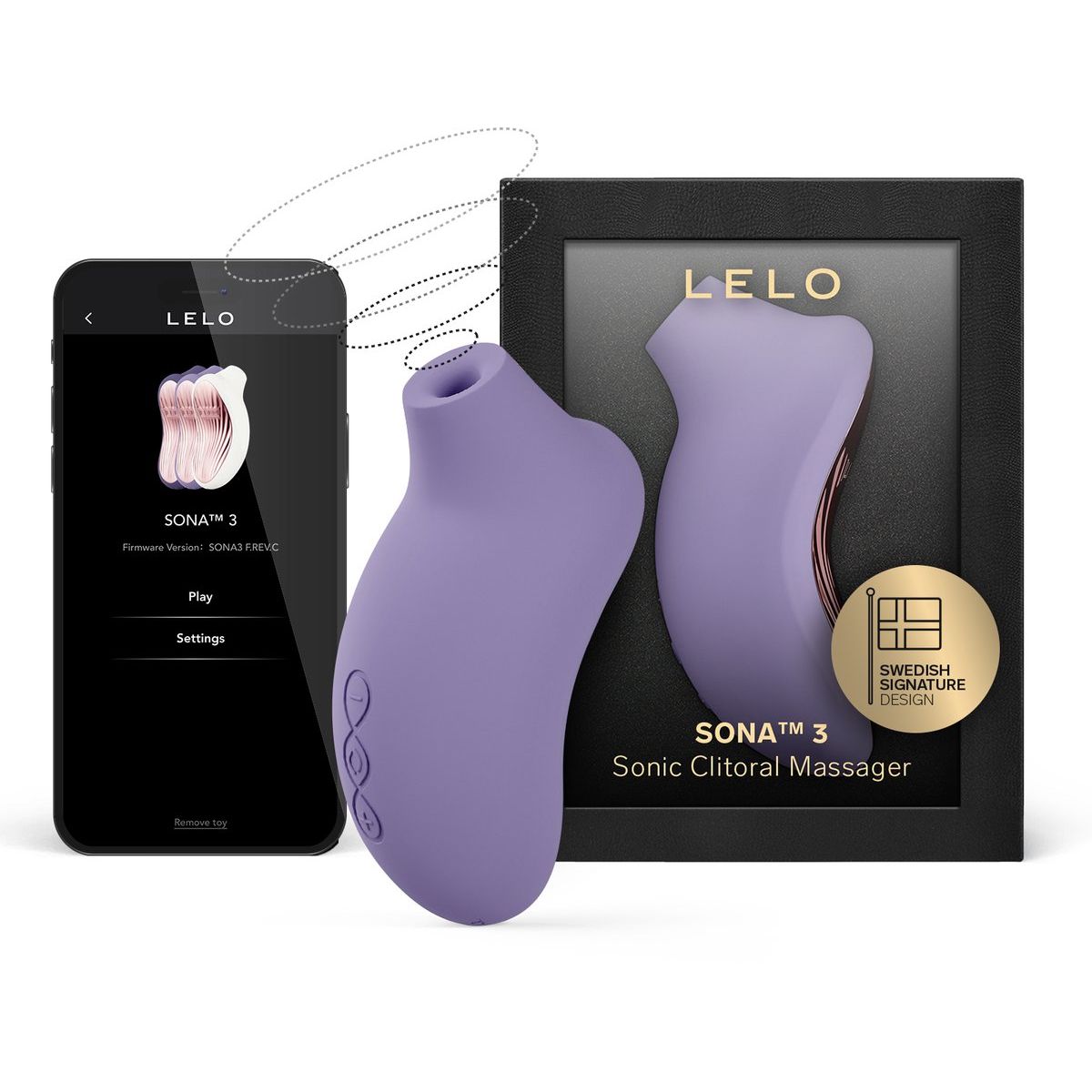 LELO - SONA 3 Klitoris-Stimulator - Violet Dusk