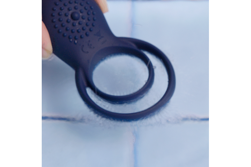 Boners - Vibrierender Cockring für Paare - Blau