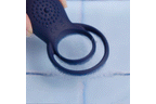 Boners - Vibrierender Cockring für Paare - Blau
