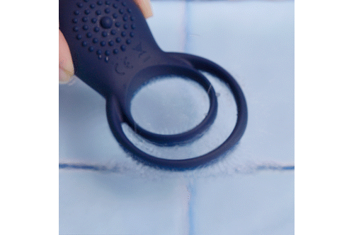Boners - Vibrierender Cockring für Paare - Blau