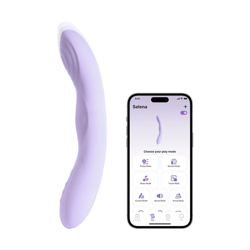Svakom - Selena Beheizbarer Vibrator - Lavender