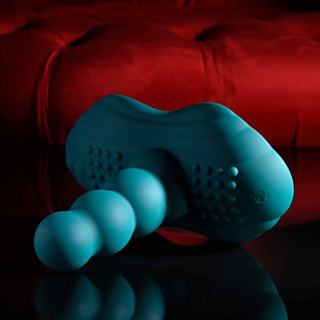 Playboy - Have A Seat Ride-On Vibrator - Grün