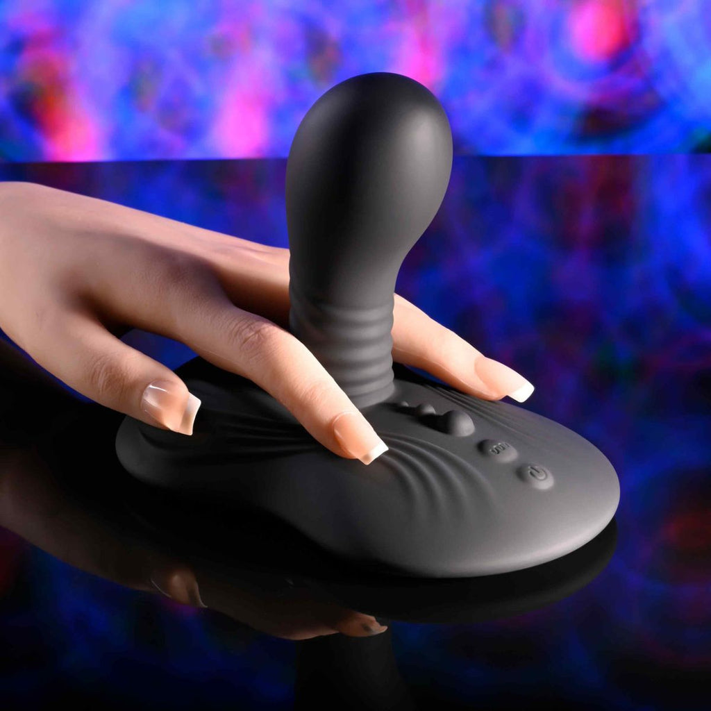Playboy - Sittin' Spinnin' Aufsitzvibrator - Schwarz