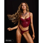 Obsessive - Redya Korsett und String - Rot
