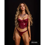 Obsessive - Redya Korsett und String - Rot