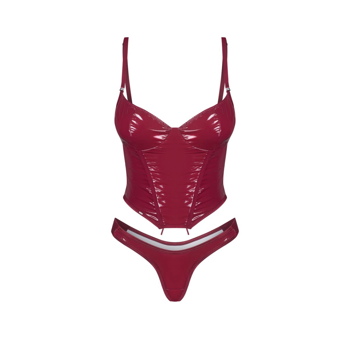 Obsessive - Redya Korsett und String - Rot