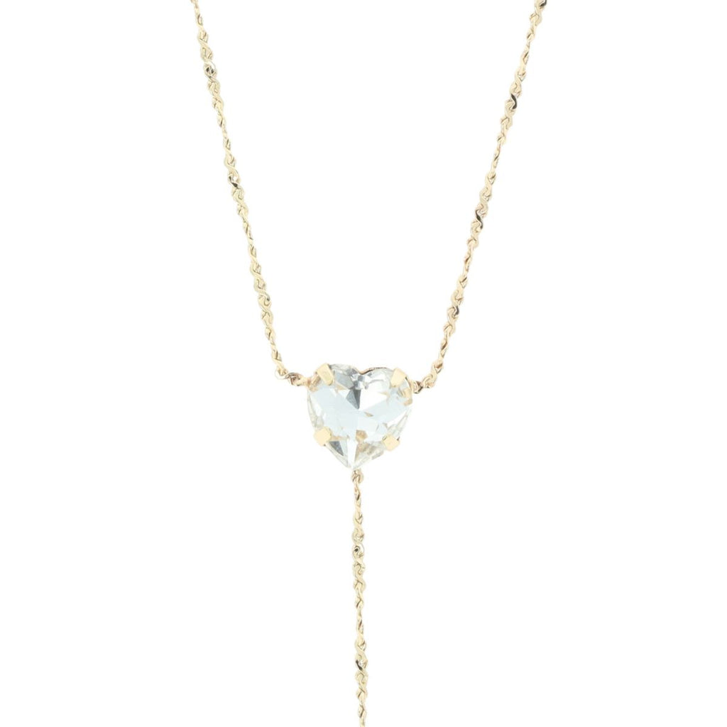 Otazu - Love Fußkettchen Crystal Heart - Transparent