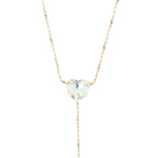 Otazu - Love Fußkettchen Crystal Heart - Transparent