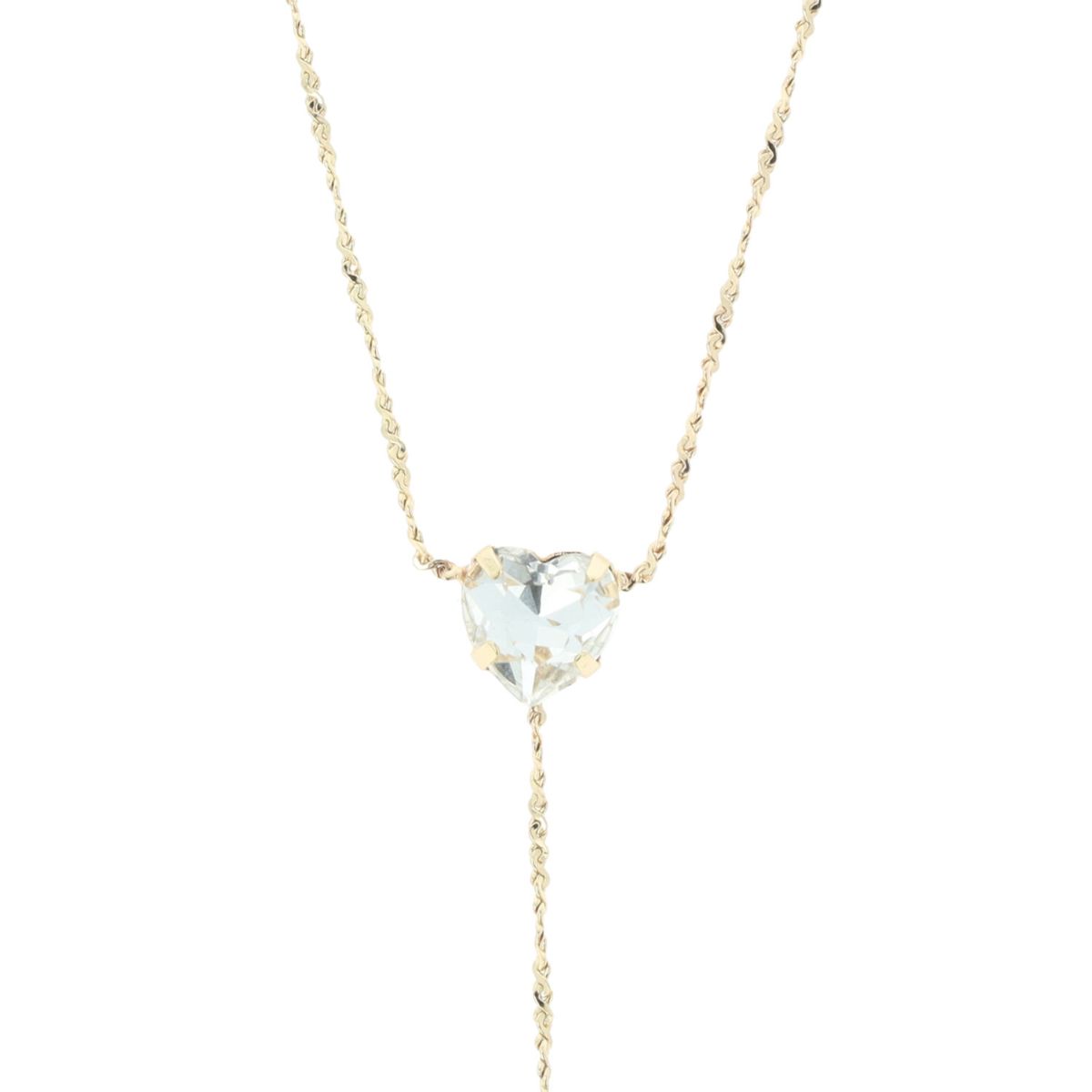 Otazu - Love Fußkettchen Crystal Heart - Transparent