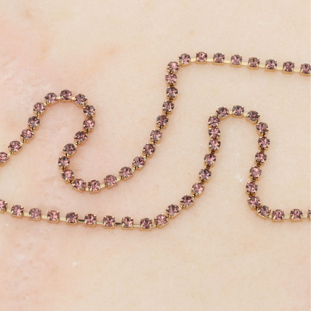 Otazu - Belly Chain Kristall - Amethyst