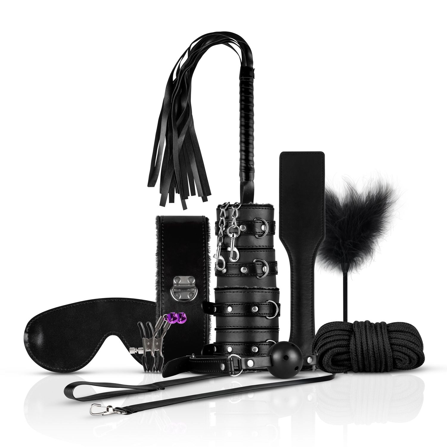 Bedroom Fantasies - Black Fantasy - BDSM Set