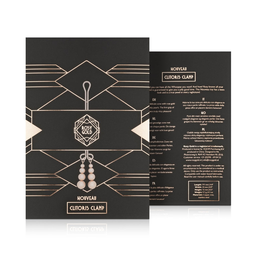 Rosy Gold - Klitorisklemme - Dezentes Gewicht