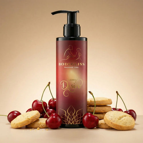 BodyGliss - Cherry Desire Massageöl und Gleitgel - 150 ml