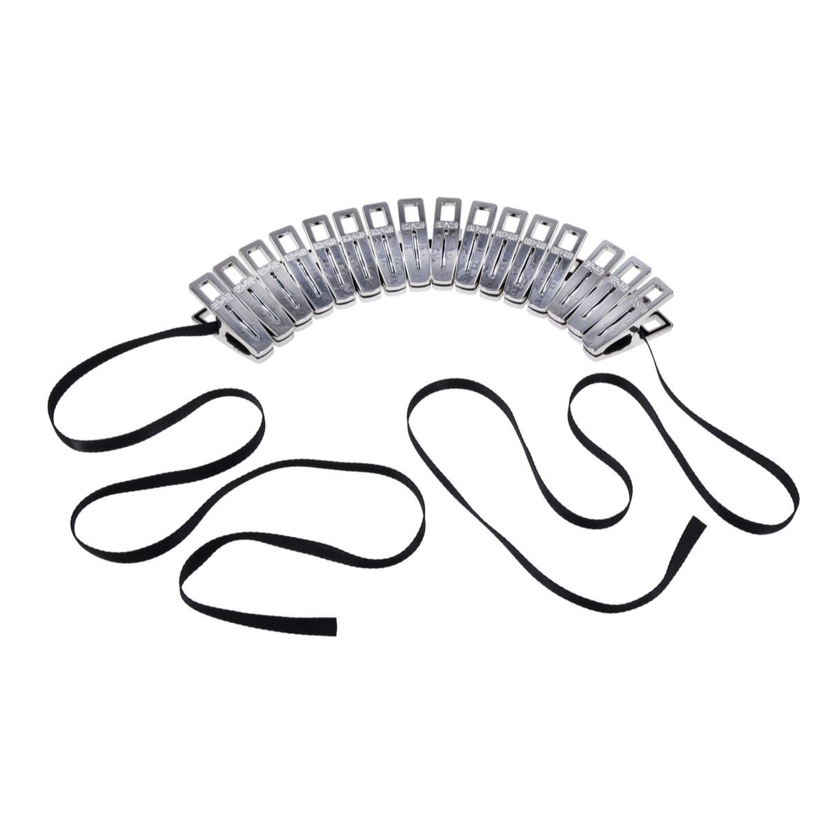 Sportsheets - Edge Body Zipper Clothes Pins - Silber
