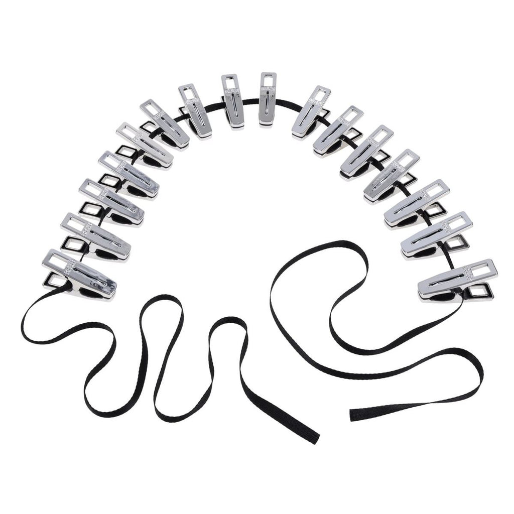 Sportsheets - Edge Body Zipper Clothes Pins - Silber